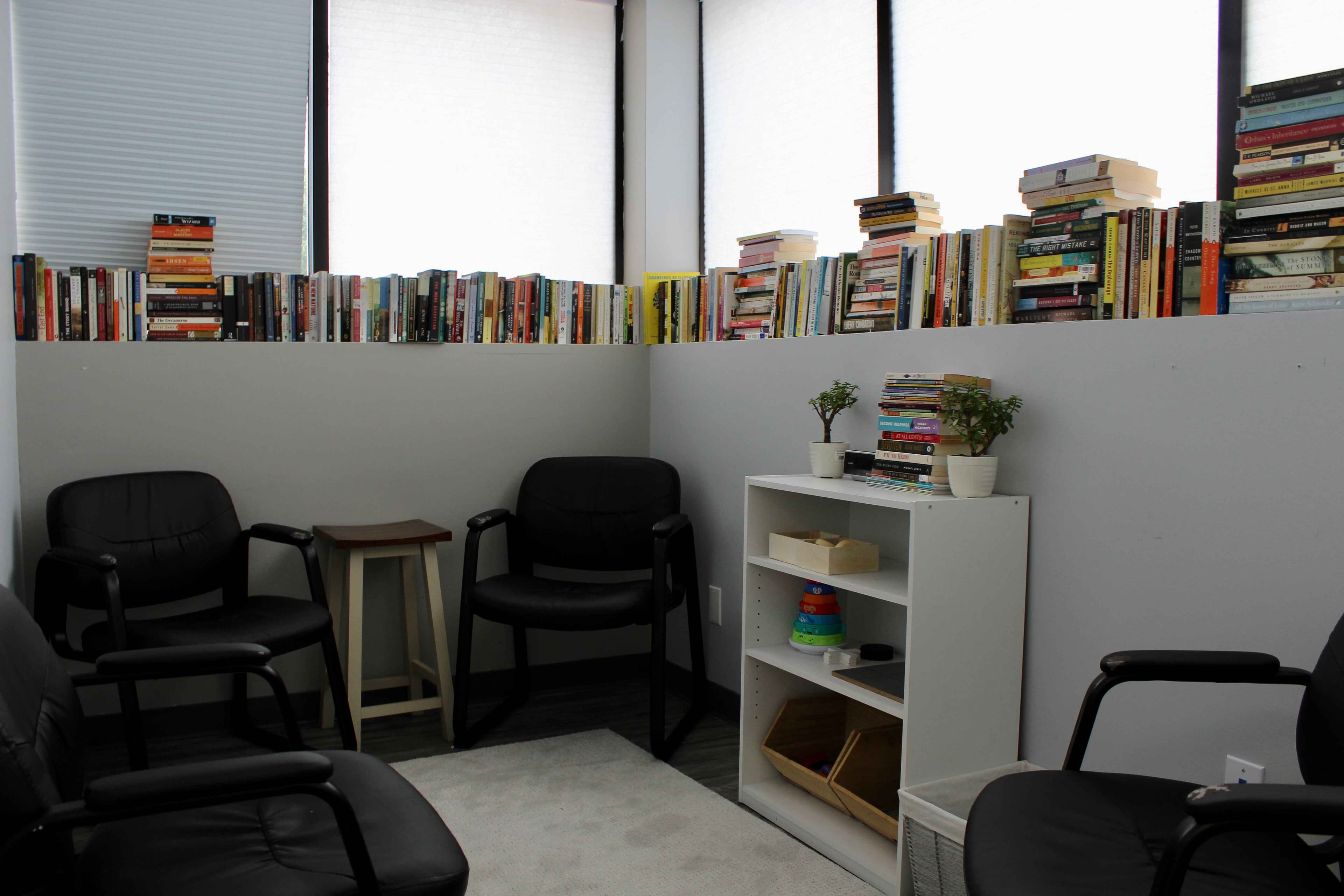 Bibliotherapy session
