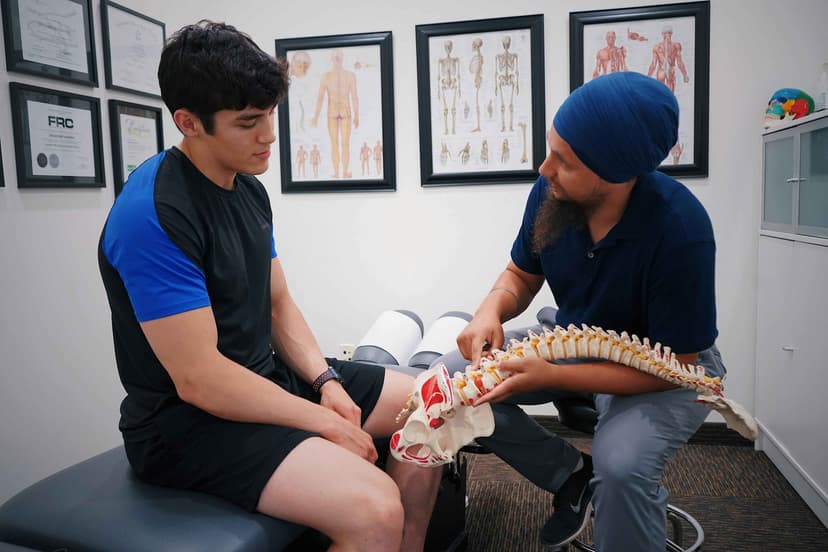 Spinal cord stimulation evaluation illustration